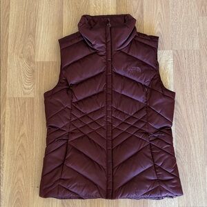 The North Face Women's Maroon Down Vest